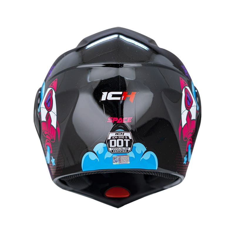 CASCO ICH ICH-3110S SPACE NEGRO FUCSIA NEON