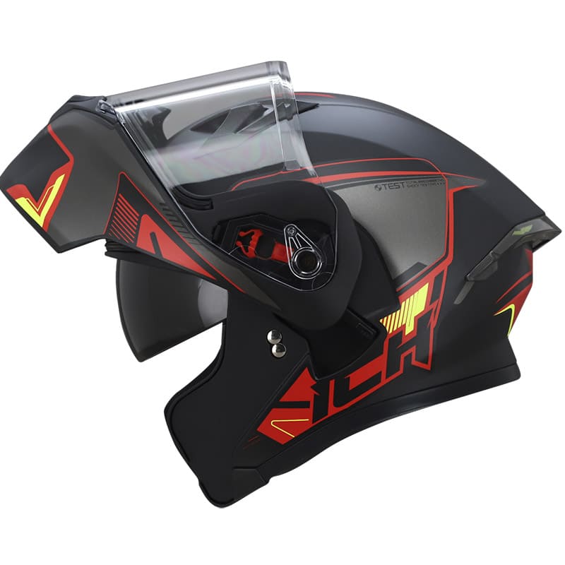 CASCO ICH ICH-3120DV NUROF MATE NEGRO ROJO