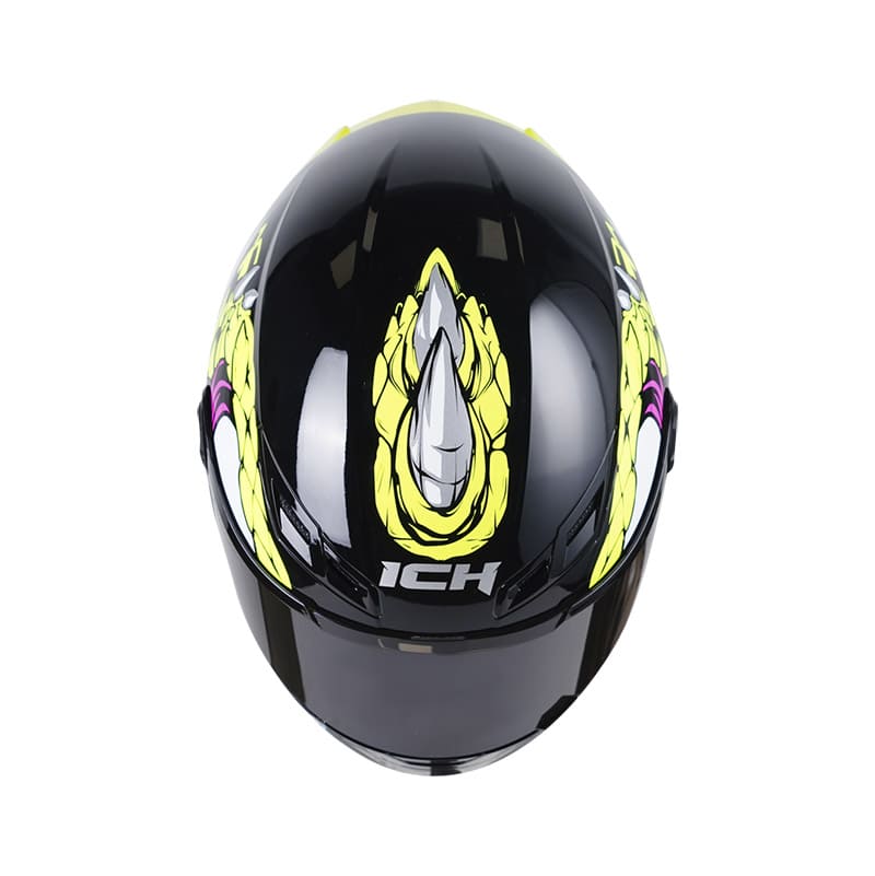 CASCO ICH-501SP FAFNIR NEGRO GRIS VISOR HUMO
