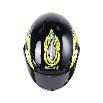 CASCO ICH-501SP FAFNIR NEGRO GRIS VISOR HUMO