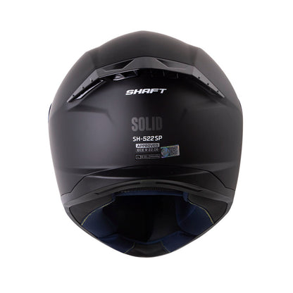 CASCO SHAFT SH-522SP SOLID MATE NEGRO NEGRO7 VISOR IRIDIUM