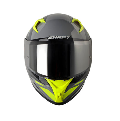CASCO SHAFT SH-526SP LORE GRIS AMARILLO NEON VISOR HUMO