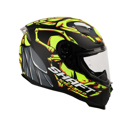 CASCO SHAFT SH-562 KILLBEE MATE NEGRO AMARILLO NEON