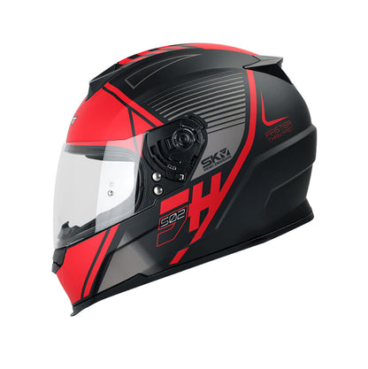 CASCO SHAFT SH-502 SAMPLE MATE NEGRO ROJO