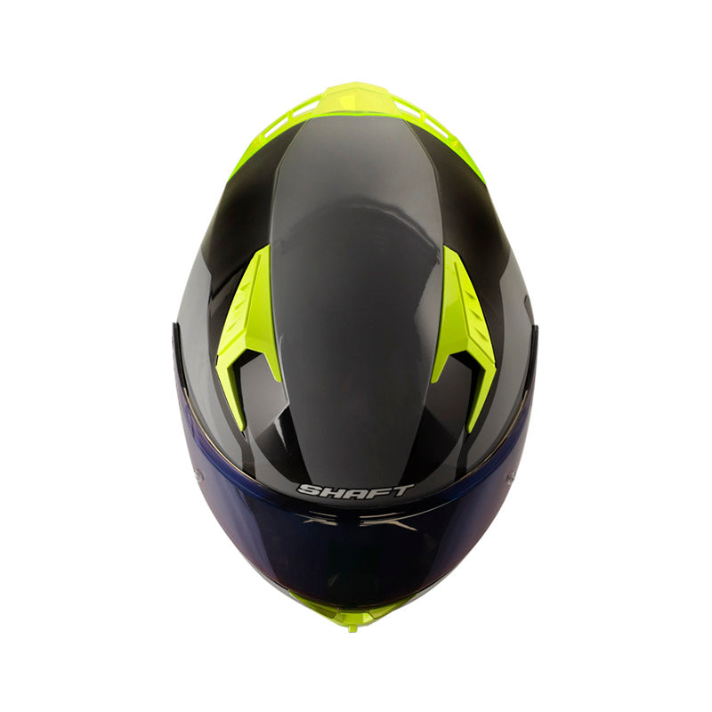 CASCO SHAFT SH-526SP UNDERCOVER NEGRO AMARILLO NEON IRIDIUM