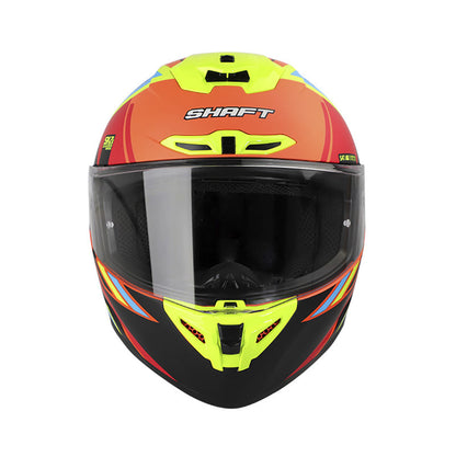 CASCO SHAFT SH-542GT POKAT MATE NARANJA NEON AMARILLO NEON