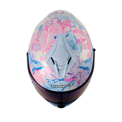 CASCO SHAFT SH-598GTR GYVERNY BLANCO PERLA FUCSIA MORADO