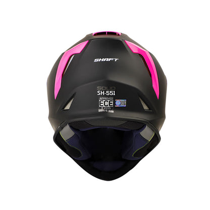 CASCO SHAFT SH-551 SOLID FLOW MATE NEGRO FUCSIA