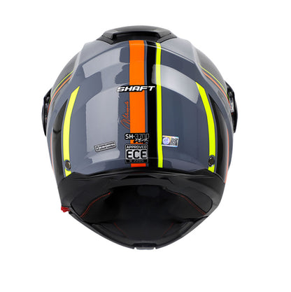 CASCO SHAFT SH-3700DV MOTORSPORT GRIS NARANJA NEON