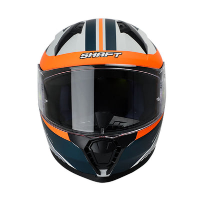 CASCO SHAFT SH-560 ARROW MATE GRIS NARANJA NEON