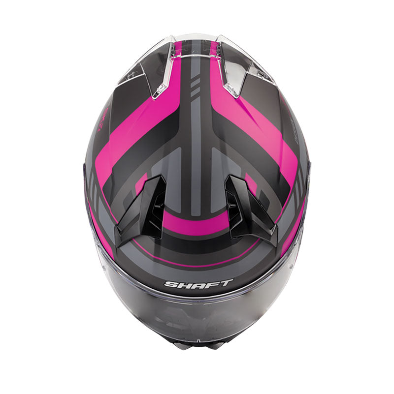 CASCO SHAFT SH-560 BRIGHT MATE NEGRO FUCSIA NEON