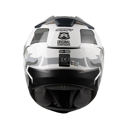 CASCO SHAFT SH-560 ORIGINAL STORMTROOPER BLANCO GRIS VISOR HUMO