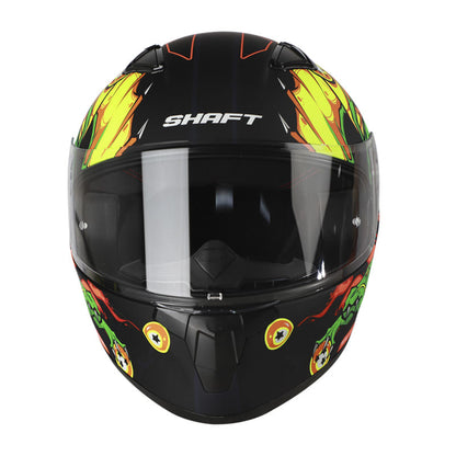 CASCO SHAFT SH-582SP LEVIATAN MATE NEGRO VERDE NEON