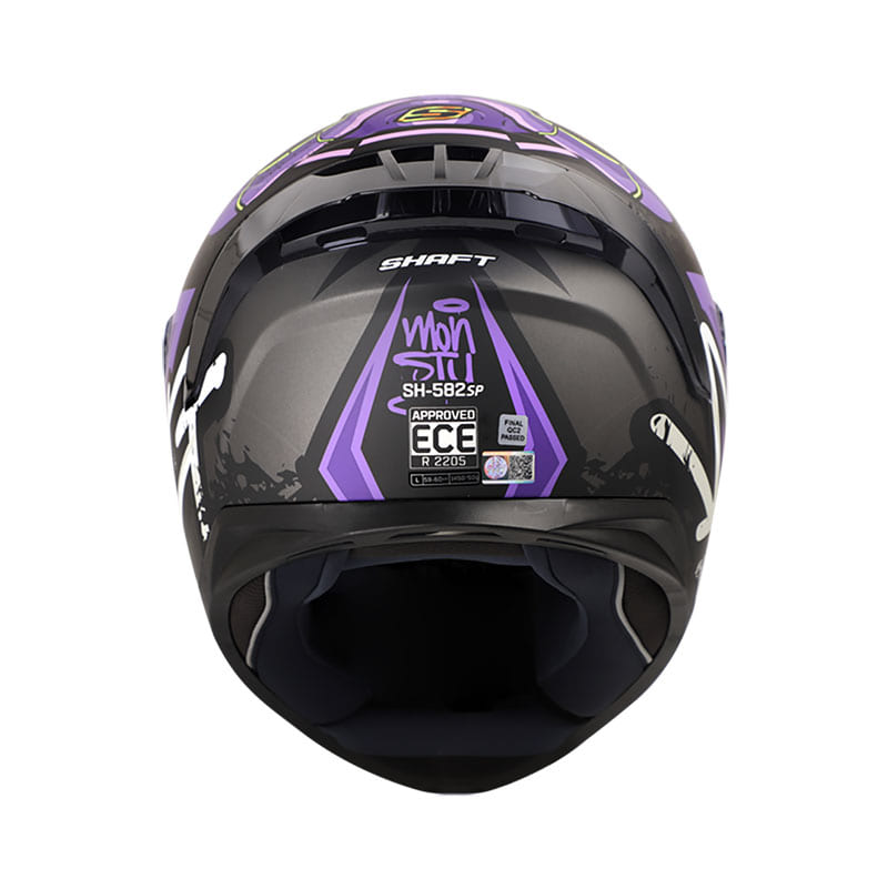 CASCO SHAFT SH-582SP MONSTY MATE NEGRO MORADO NEON
