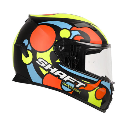 CASCO SHAFT SH-591 COLOR SHIFT MATE NEGRO AMARILLO NEON
