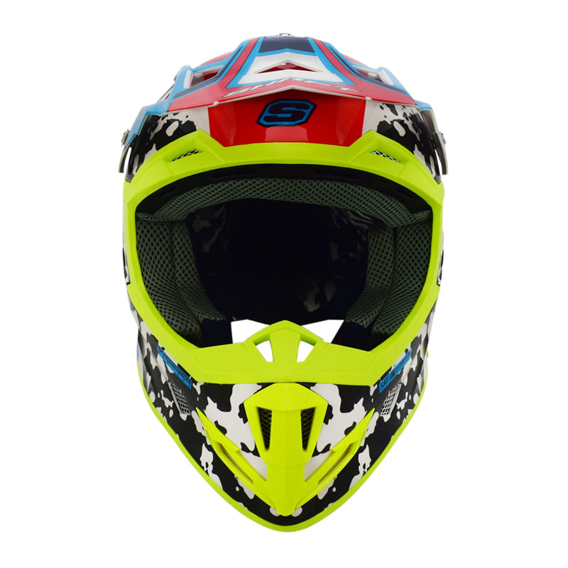 CASCO SHAFT SH-MX33 REXTER NEGRO AZUL