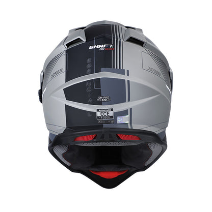 CASCO SHAFT SH-MX370DV PRO ESENCIAL MATE METALIZADO GRIS