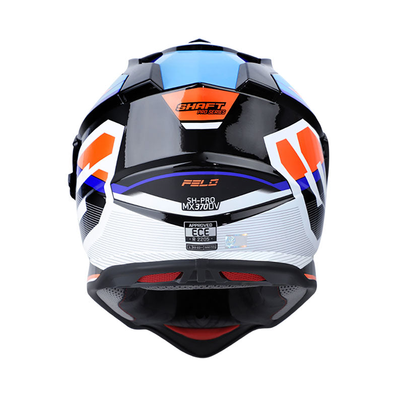 CASCO SHAFT SH-MX370DV PRO FELO NEGRO AZUL