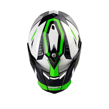 CASCO SHAFT SH-MX380DV REBEL AZUL NAVY BLANCO