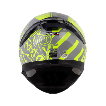CASCO SHAFT SH-612DV PRO SIDES BRILLANTE GRIS AMARILLO NEON