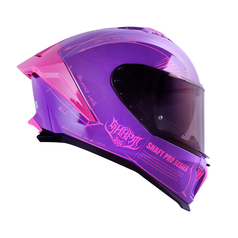CASCO SHAFT SH-611RS PRO DARK LAB MORADO FUCSIA IRIDIUM