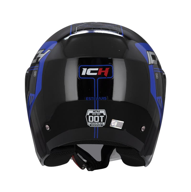 CASCO ICH ICH-101 STELARS NEGRO AZUL