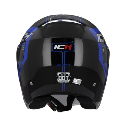 CASCO ICH ICH-101 STELARS NEGRO AZUL