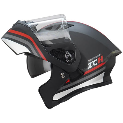 CASCO ICH ICH-3120DV MARCI MATE NEGRO ROJO