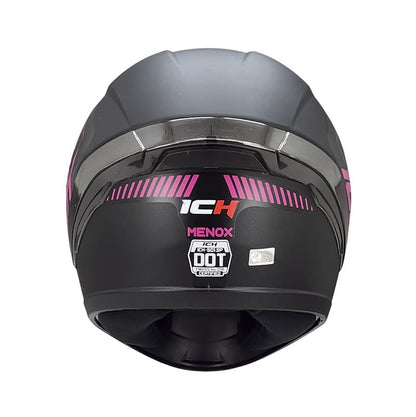CASCO ICH ICH-501SP MENOX MATE NEGRO FUCSIA NEON