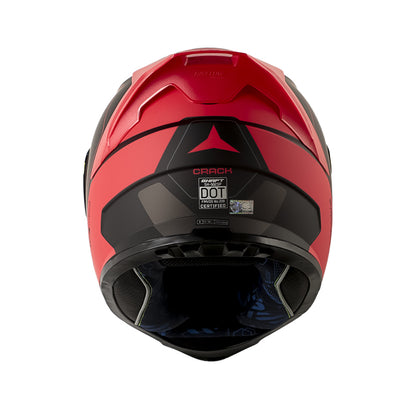 CASCO SHAFT SH-502SP CRACK MATE NEGRO ROJO