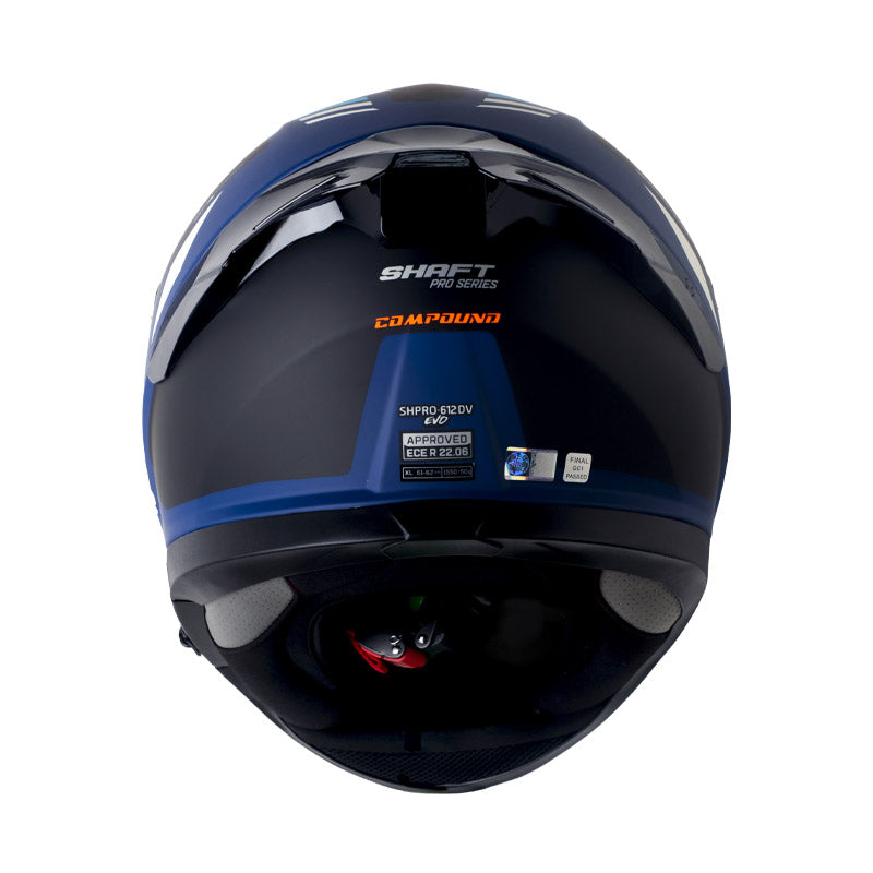 CASCO SHAFT SH-612DV PRO COMPOUND MATE AZUL NARANJA NEON