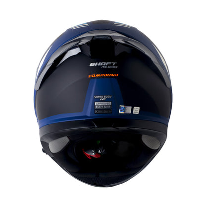 CASCO SHAFT SH-612DV PRO COMPOUND MATE AZUL NARANJA NEON