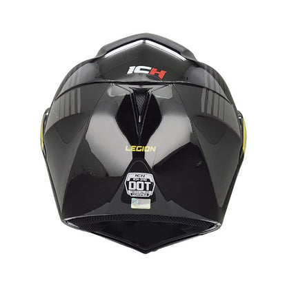 CASCO ICH ICH-3110DV LEGION NEGRO AMARILLO NEON