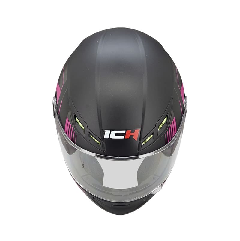 CASCO ICH ICH-501SP MENOX MATE NEGRO FUCSIA NEON
