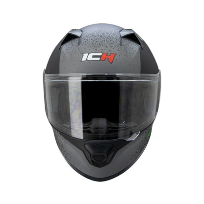 CASCO ICH ICH-503SP ROYALTY MATE NEGRO VERDE NEON