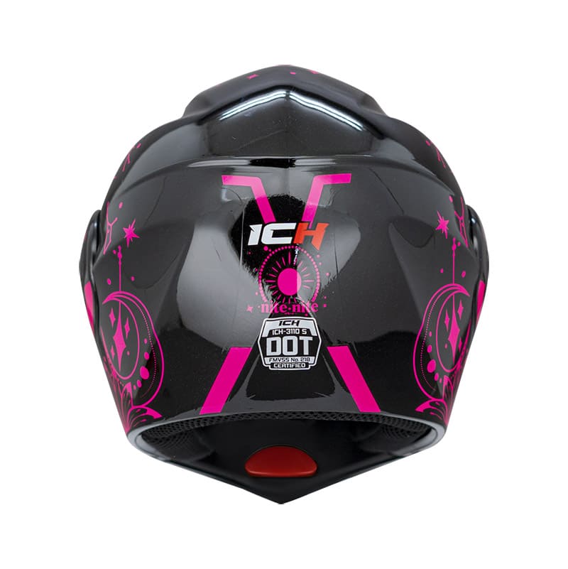 CASCO ICH ICH-3110S NITE NITE NEGRO FUCSIA NEON