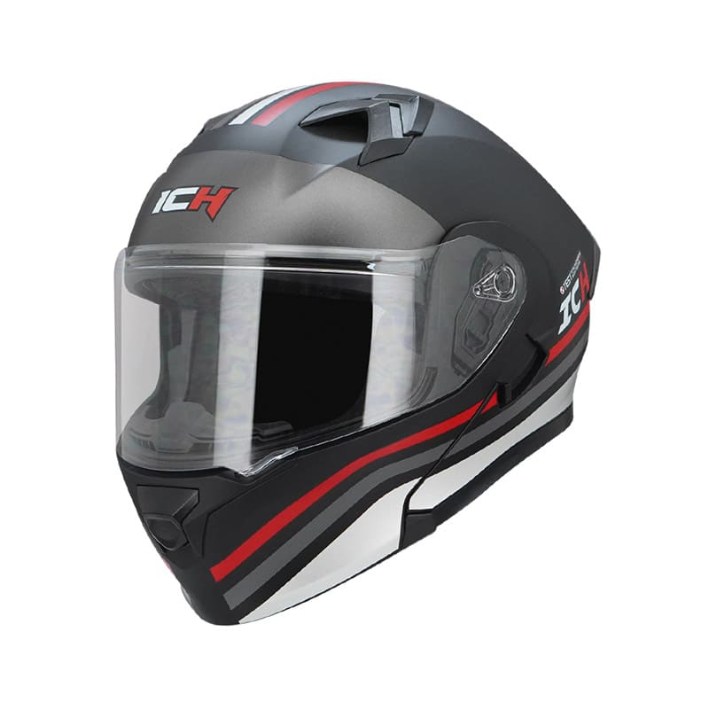 CASCO ICH ICH-3120DV MARCI MATE NEGRO ROJO