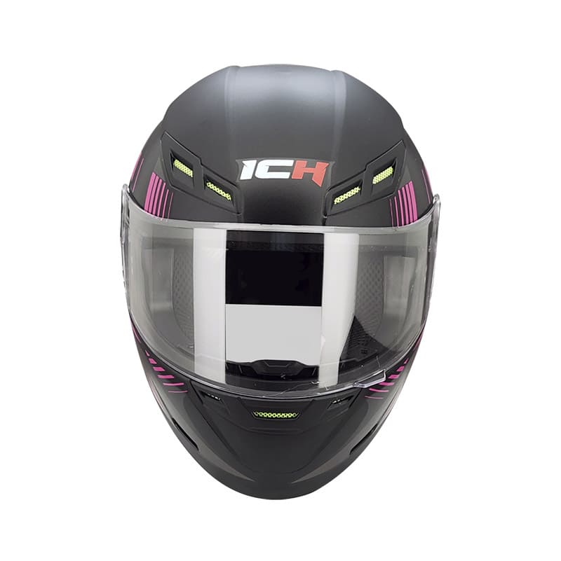 CASCO ICH ICH-501SP MENOX MATE NEGRO FUCSIA NEON