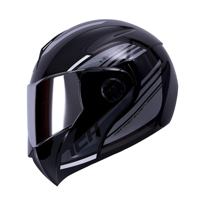 CASCO ICH ICH-3110DV NO FEAR NEGRO GRIS VISOR RAMDON