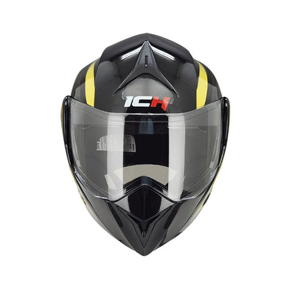CASCO ICH ICH-3110DV LEGION NEGRO AMARILLO NEON