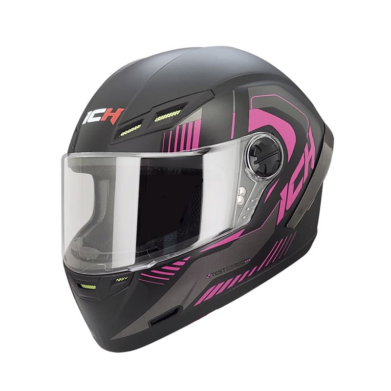 CASCO ICH ICH-501SP MENOX MATE NEGRO FUCSIA NEON