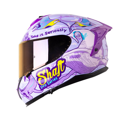 CASCO SHAFT SH-610DV PRO BLUER PLANET MORADO CLARO MORADO