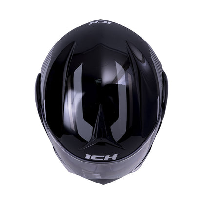 CASCO ICH ICH-3110DV AUGE NEGRO GRIS VISOR RAMDON
