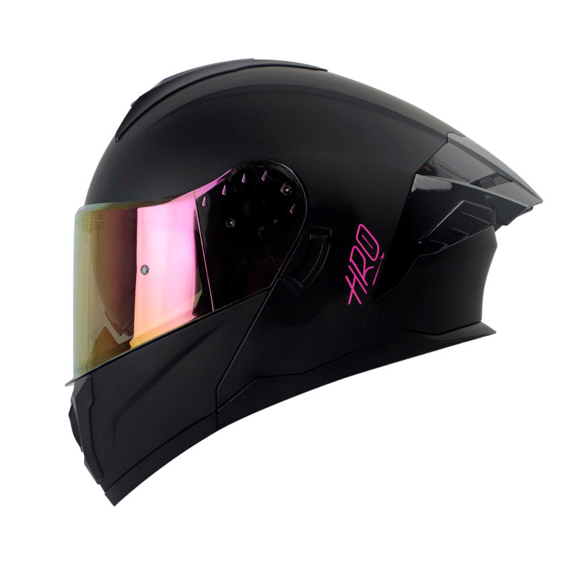 CASCO HRO HRO-3480DV EVO SOLID MATE NEGRO FUCSIA IRIDIUM