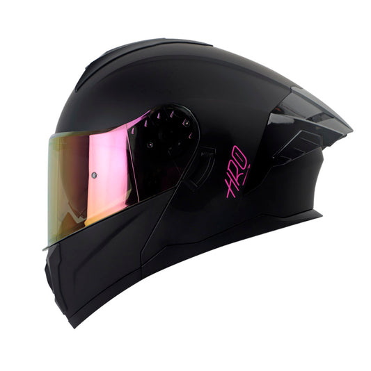 CASCO HRO HRO-3480DV EVO SOLID MATE NEGRO FUCSIA IRIDIUM