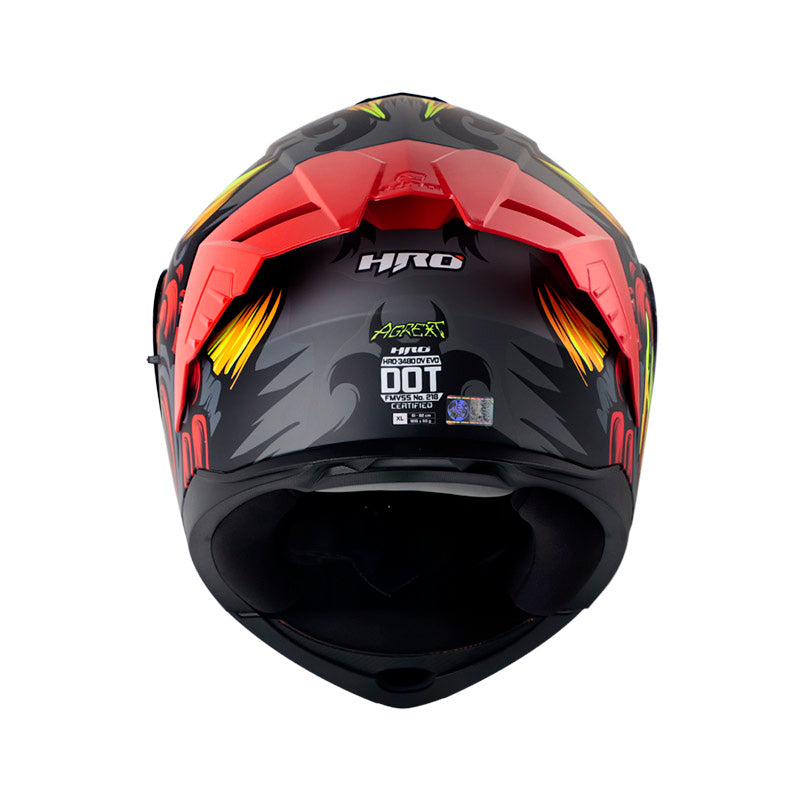 CASCO HRO HRO-3480DV EVO AGREXT MATE GRIS ROJO IRIDIUM