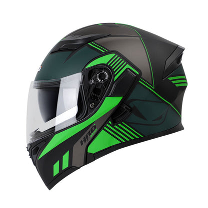 CASCO HRO HRO-3400DV AHEAD MATE NEGRO VERDE NEON
