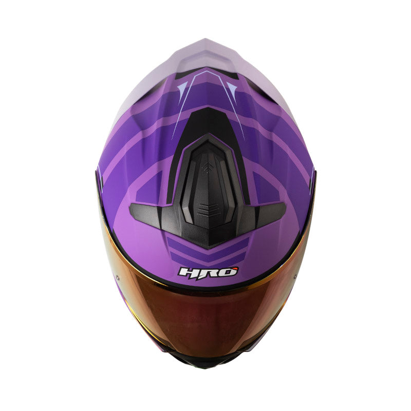 CASCO HRO HRO-3440 DV ROC MORADO MORADO CLARO VISOR IRIDIUM