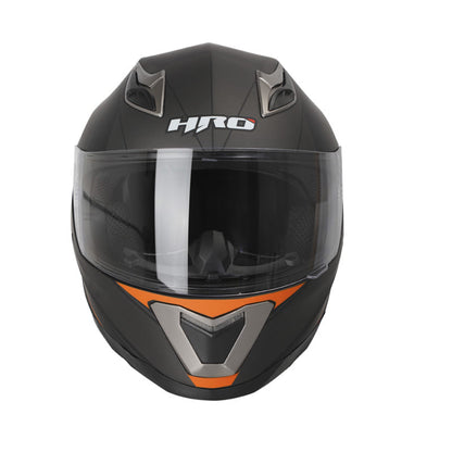 CASCO HRO HRO-508 SISKO MATE NEGRO NARANJA NEON