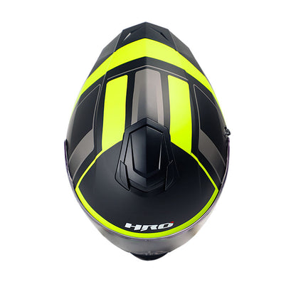 CASCO HRO HRO-518DV DUNE MATE NEGRO AMARILLO NEON